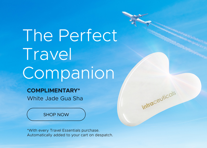 Complimentary Gua Sha with your Travel Essentials order.