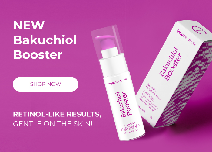 New! Bakuchiol Booster - Gentle yet powerful skin rejuvenation awaits.