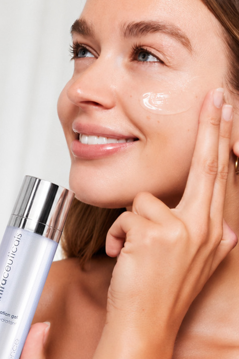Opulence Hydration Gel is a lightweight gel that replenishes hydration while helping improve the appearance of dark spots, dullness and uneven skin tone.  