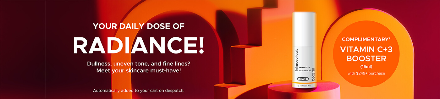 Enjoy a Complimentary Vitamin C+3 Booster on orders $249+ 