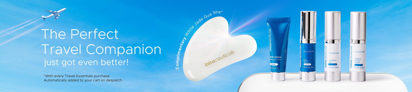 Complimentary Gua Sha with your Travel Essentials order.