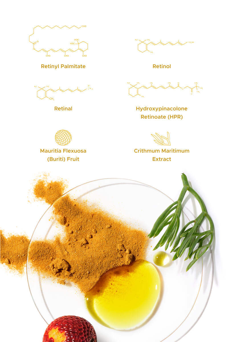 Ideal for skin showing visible signs of ageing, including fine lines, uneven tone, and loss of firmness.