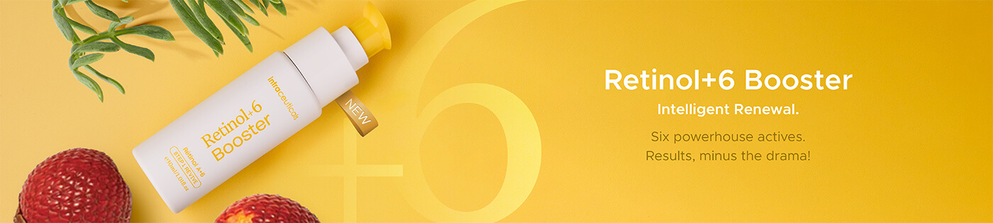 NEW Retinol+6 Booster Renewal Without the Drama. Discover now!