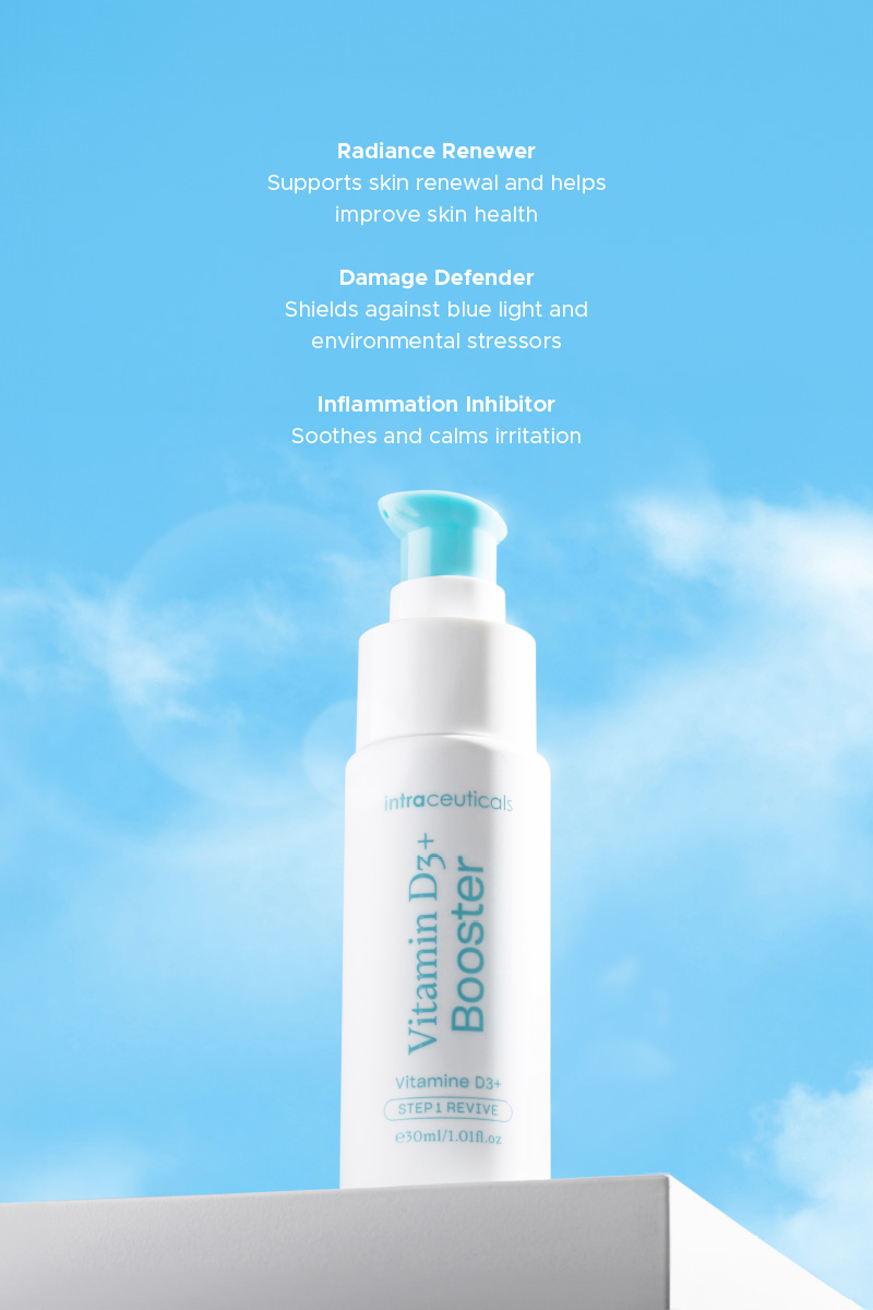 Unlock nature's radiance with our Vitamin D3+ Booster Serum Unlock nature's radiance with our Vitamin D3+ Booster Serum